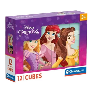 Disney Hercegnők Happy Space mesekocka 12 db-os Clementoni Disney Hercegnők Happy Space mesekocka 12 db-os Clementoni