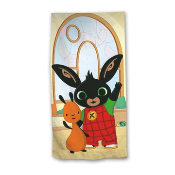 Bing Hoppity fürdőlepedő, strand törölköző 70x140cm Bing Hoppity fürdőlepedő, strand törölköző 70x140cm