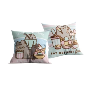Pusheen Dessert párna, díszpárna 40x40 cm Pusheen Dessert párna, díszpárna 40x40 cm