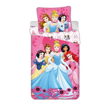 Disney Hercegnők Heart ágyneműhuzat 140×200cm, 70×90 cm Disney Hercegnők Heart ágyneműhuzat 140×200cm, 70×90 cm