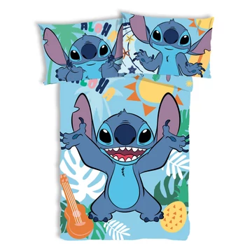 Disney Lilo és Stitch, A csillagkutya Tropical Paradise gyerek, ovis ágyneműhuzat 100×135 cm, 40×60 cm Disney Lilo és Stitch, A csillagkutya Tropical Paradise gyerek, ovis ágyneműhuzat 100×135 cm, 40×60 cm