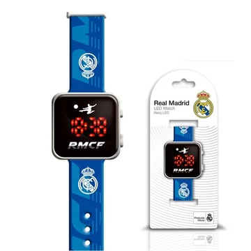 Real Madrid Emblem Blue digitális LED karóra Real Madrid Emblem Blue digitális LED karóra