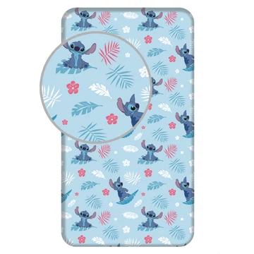 Disney Lilo és Stitch, A csillagkutya Blue gumis lepedő 90x200 cm Disney Lilo és Stitch, A csillagkutya Blue gumis lepedő 90x200 cm