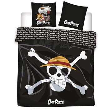 One Piece Skull dupla, kétszemélyes ágyneműhuzat 240×220cm, 65x65 cm One Piece Skull dupla, kétszemélyes ágyneműhuzat 240×220cm, 65x65 cm