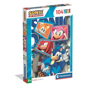 Sonic a sündisznó Action 104 db-os puzzle Clementoni Sonic a sündisznó Action 104 db-os puzzle Clementoni