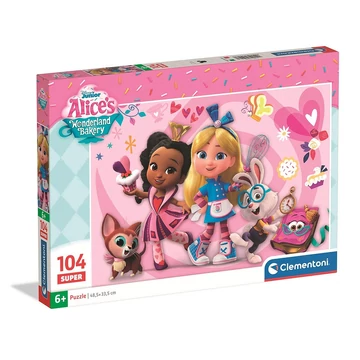 Disney Alice Csodaország cukrászdája Fergie 104 db-os puzzle Clementoni Disney Alice Csodaország cukrászdája Fergie 104 db-os puzzle Clementoni