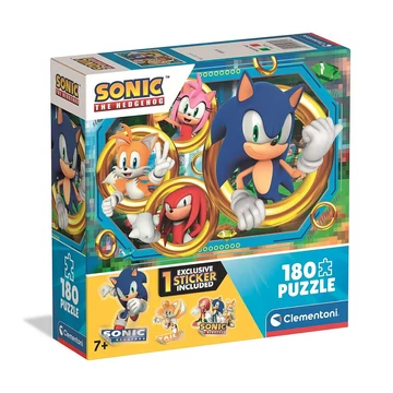 Sonic a sündisznó Ring 180 db-os puzzle Clementoni Sonic a sündisznó Ring 180 db-os puzzle Clementoni