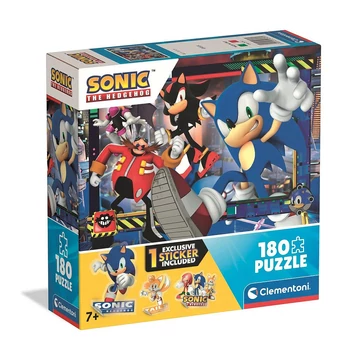 Sonic a sündisznó Spin Dash 180 db-os puzzle Clementoni Sonic a sündisznó Spin Dash 180 db-os puzzle Clementoni