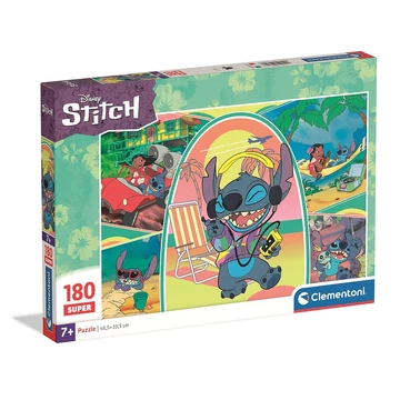 Disney Lilo és Stitch, A csillagkutya Summer 180 db-os puzzle Clementoni Disney Lilo és Stitch, A csillagkutya Summer 180 db-os puzzle Clementoni