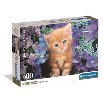 Cicás Ginger 500 db-os Compact puzzle Clementoni