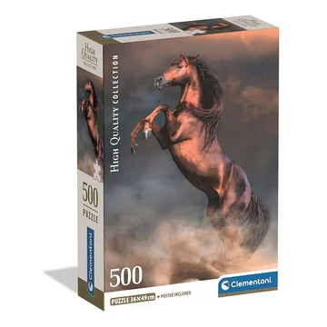 Lovas Wild Stallion 500 db-os Compact puzzle Clementoni Lovas Wild Stallion 500 db-os Compact puzzle Clementoni