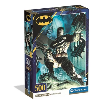 Batman Rainy 500 db-os Compact puzzle Clementoni Batman Rainy 500 db-os Compact puzzle Clementoni