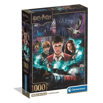 Harry Potter Magic 1000 db-os Compact puzzle Clementoni Harry Potter Magic 1000 db-os Compact puzzle Clementoni
