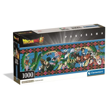 Dragon Ball Cosmic Clash 1000 db-os panoráma Compact puzzle Clementoni