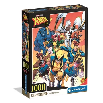 X-men Attack 1000 db-os Compact puzzle Clementoni X-men Attack 1000 db-os Compact puzzle Clementoni