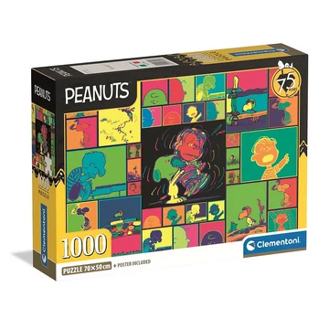 Snoopy Icons in Color 1000 db-os Compact puzzle Clementoni Snoopy Icons in Color 1000 db-os Compact puzzle Clementoni