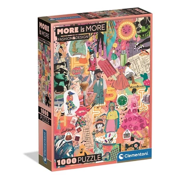 Divat Design 1000 db-os Compact puzzle Clementoni Divat Design 1000 db-os Compact puzzle Clementoni