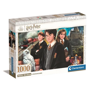 Harry Potter Here Begins 1000 db-os Compact puzzle Clementoni Harry Potter Here Begins 1000 db-os Compact puzzle Clementoni