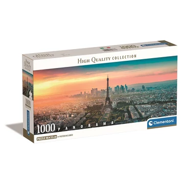 Párizs View 1000 db-os panorama Compact puzzle Clementoni Párizs View 1000 db-os panorama Compact puzzle Clementoni