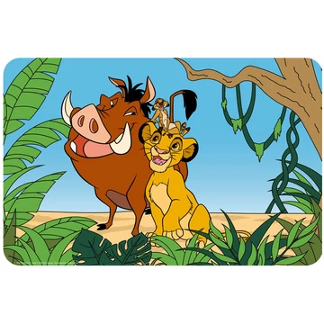 Disney Az Oroszlánkirály Hakuna Matata tányéralátét 43x28 cm Disney Az Oroszlánkirály Hakuna Matata tányéralátét 43x28 cm