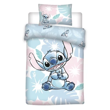 Disney Lilo és Stitch, A csillagkutya Pastel gyerek, ovis ágyneműhuzat 100×140 cm, 40×60 cm Disney Lilo és Stitch, A csillagkutya Pastel gyerek, ovis ágyneműhuzat 100×140 cm, 40×60 cm