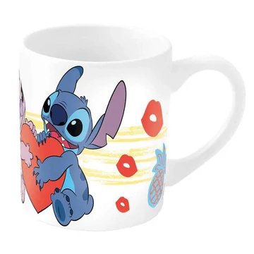 Disney Lilo és Stitch, A csillagkutya Heart porcelán bögre 235 ml (8 oz) Díszdobozban Disney Lilo és Stitch, A csillagkutya Heart porcelán bögre 235 ml (8 oz) Díszdobozban