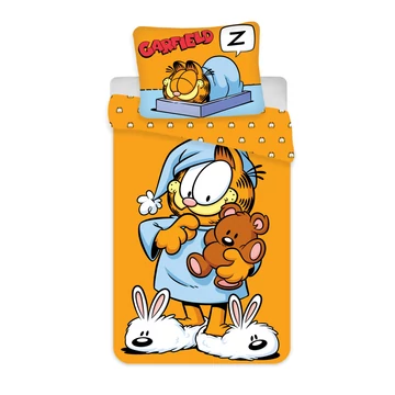 Garfield Bedtime gyerek, ovis ágyneműhuzat 100×135cm, 40×60 cm Garfield Bedtime gyerek, ovis ágyneműhuzat 100×135cm, 40×60 cm
