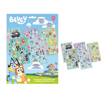 Bluey Life matrica szett 5 ív Bluey Life matrica szett 5 ív