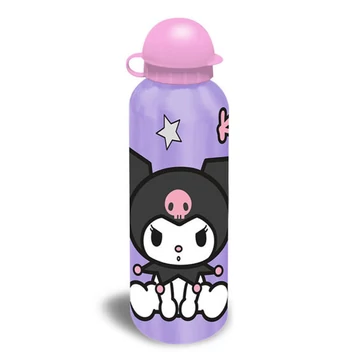 Hello Kitty Kuromi Purple alumínium kulacs ivókupakkal 500 ml
