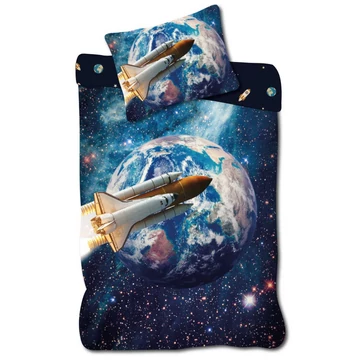 Űrhajós Galactic Explorer ágyneműhuzat 140×200cm, 70×90 cm Űrhajós Galactic Explorer ágyneműhuzat 140×200cm, 70×90 cm
