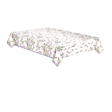 Levendula Twigs papír asztalterítő 120x180 cm