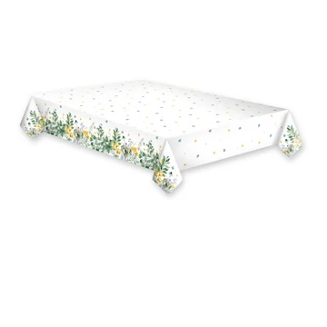 Virág Floral Frame papír asztalterítő 120x180 cm