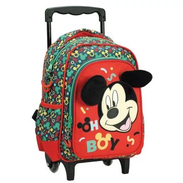 Disney Mickey Oh Boy gurulós ovis hátizsák, táska 30 cm Disney Mickey Oh Boy gurulós ovis hátizsák, táska 30 cm