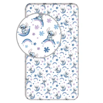 Disney Lilo és Stitch, A csillagkutya Rainbow gumis lepedő 90x200 cm Disney Lilo és Stitch, A csillagkutya Rainbow gumis lepedő 90x200 cm