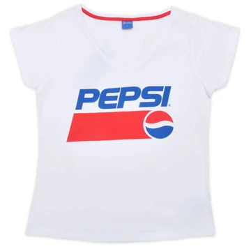 Pepsi White női rövid póló, felső XS