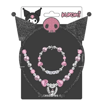 Hello Kitty Kuromi ékszer és hajpánt szett Hello Kitty Kuromi ékszer és hajpánt szett