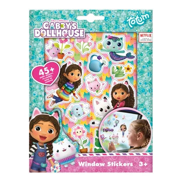 Gabi babaháza Sprinkle Party ablakmatrica szett Gabi babaháza Sprinkle Party ablakmatrica szett