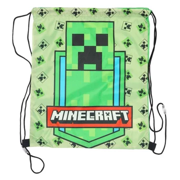 Minecraft Green Zone sporttáska, tornazsák 40 cm Minecraft Green Zone sporttáska, tornazsák 40 cm