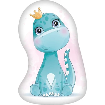 Dinoszaurusz Crown formapárna, díszpárna 40x27 cm