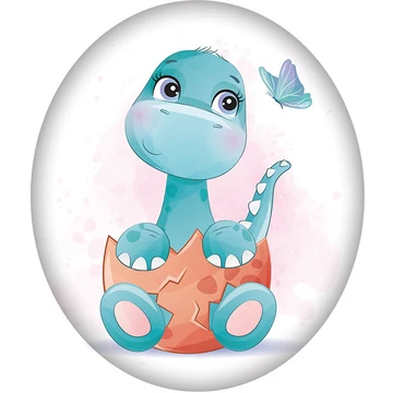 Dinoszaurusz Egg formapárna, díszpárna 37x34 cm Velúr Dinoszaurusz Egg formapárna, díszpárna 37x34 cm Velúr