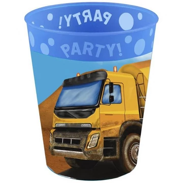 Építkezés Grabber micro prémium műanyag pohár szett 4 db-os 250 ml