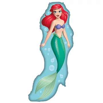 Disney Hercegnők Ariel Curious fólia lufi 40x99 cm Disney Hercegnők Ariel Curious fólia lufi 40x99 cm