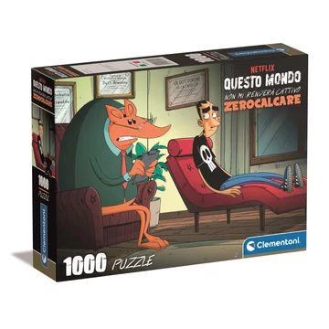 A világ ellen Dr Armadillo 1000 db-os Compact puzzle Clementoni A világ ellen Dr Armadillo 1000 db-os Compact puzzle Clementoni