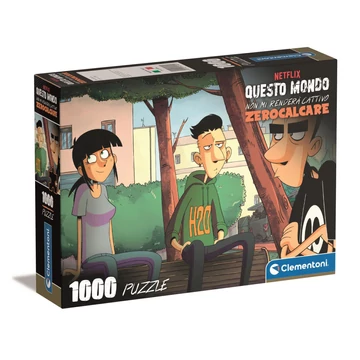 A világ ellen Hoodie Talks 1000 db-os Compact puzzle Clementoni A világ ellen Hoodie Talks 1000 db-os Compact puzzle Clementoni