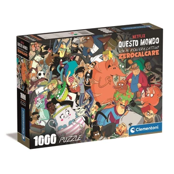 A világ ellen Chaos 1000 db-os Compact puzzle Clementoni A világ ellen Chaos 1000 db-os Compact puzzle Clementoni