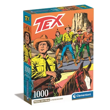 Tex Willer Ride 1000 db-os Compact puzzle Clementoni Tex Willer Ride 1000 db-os Compact puzzle Clementoni