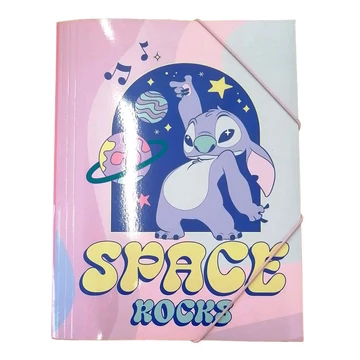 Disney Lilo és Stitch, A csillagkutya Space Rocks A/4 gumis mappa Disney Lilo és Stitch, A csillagkutya Space Rocks A/4 gumis mappa