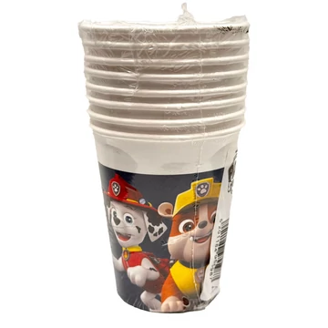 Mancs Őrjárat Blue papír pohár 8 db-os 200 ml FSC Mancs Őrjárat Blue papír pohár 8 db-os 200 ml FSC
