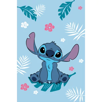 Disney Lilo és Stitch, A csillagkutya Blue polár takaró 100x150cm Disney Lilo és Stitch, A csillagkutya Blue polár takaró 100x150cm
