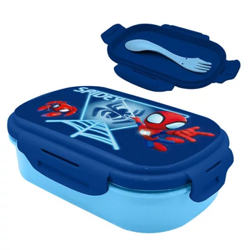 Pókember Blue Web szendvicsdoboz + evőeszköz szett Pókember Blue Web szendvicsdoboz + evőeszköz szett